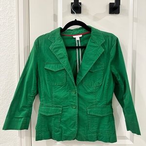 Blazer- Green- Women’s Size 6 Charter Club